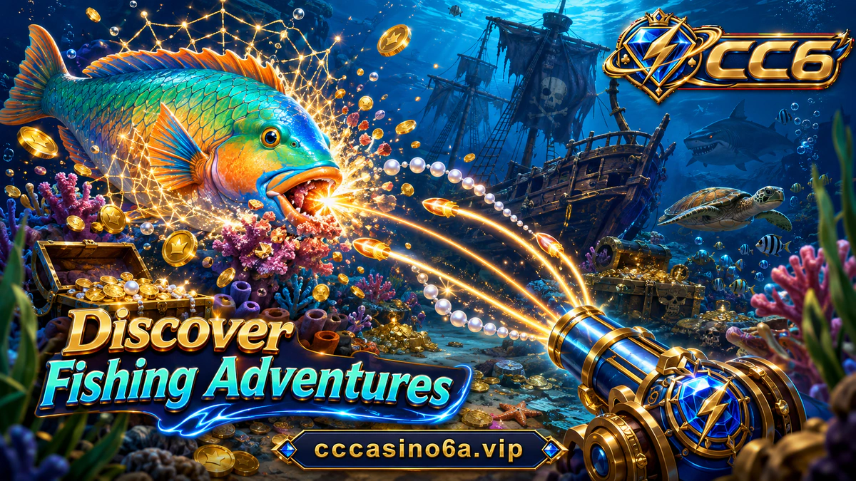 CC6 game download fishing scene crossing neon aquarium glass, sapphire trench, coral water and fractured ice